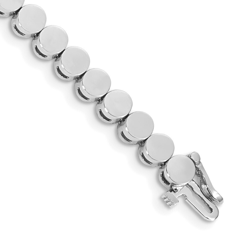 Kazi Luxury 14k WG Holds 32 Stones up to 4mm, Add-A-Diamond Bracelet